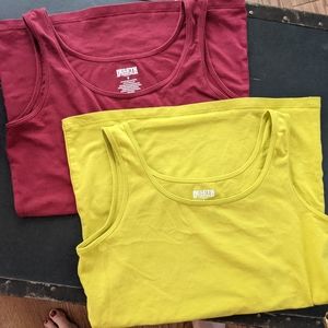 Set of 2 DULUTH no-yank tanks